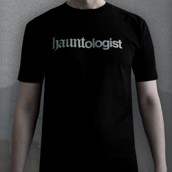 HAUNTOLOGIST - czarna koszulka męska